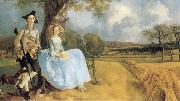 Thomas Gainsborough Robert Andrews and his Wife Frances oil painting picture wholesale
